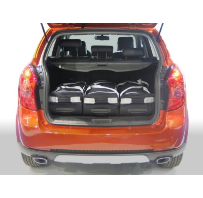 Set maletas especifico SSANGYONG Korando 2010- suv CAR-BAGS (3x Trolley + 3x Bolsa de mano)