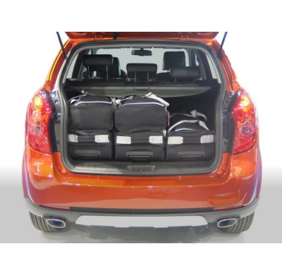 Set maletas especifico SSANGYONG Korando 2010- suv CAR-BAGS (3x Trolley + 3x Bolsa de mano)