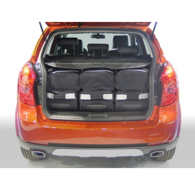Set maletas especifico SSANGYONG Korando 2010- suv CAR-BAGS (3x Trolley + 3x Bolsa de mano)