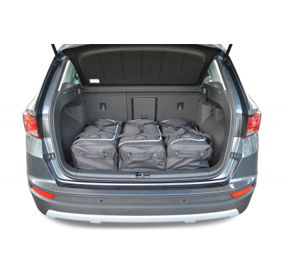 Set maletas especifico SEAT Ateca low boot floor 2016- suv CAR-BAGS (3x Trolley + 3x Bolsa de mano)