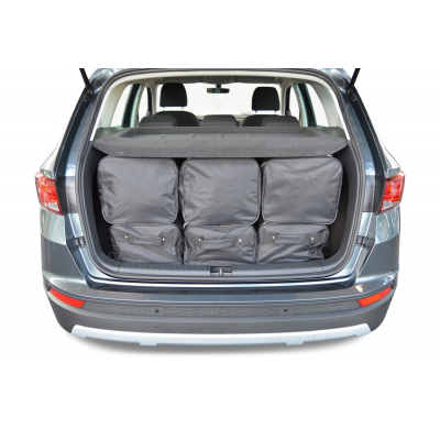 Set maletas especifico SEAT Ateca low boot floor 2016- suv CAR-BAGS (3x Trolley + 3x Bolsa de mano)