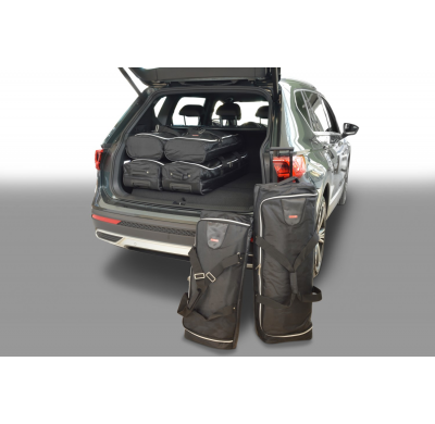 Set maletas especifico Carbags  SEAT Tarraco (KN) Año: 2018-> suv 7 plazas con la 3ª fila de asientos abatida-  Incluye: Trolley