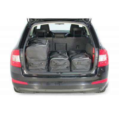 Set maletas especifico SKODA Octavia III (5E) Combi 2013- wagon CAR-BAGS (3x Trolley + 3x Bolsa de mano)