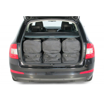 Set maletas especifico SKODA Octavia III (5E) Combi 2013- wagon CAR-BAGS (3x Trolley + 3x Bolsa de mano)