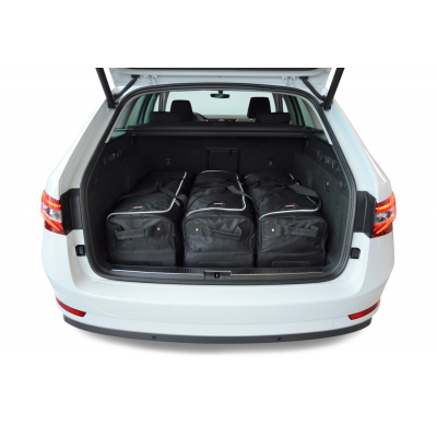 Set maletas especifico SKODA Superb III (3V) Combi 2015- wagon CAR-BAGS (3x Trolley + 3x Bolsa de mano)