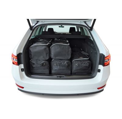 Set maletas especifico SKODA Superb III (3V) Combi 2015- wagon CAR-BAGS (3x Trolley + 3x Bolsa de mano)