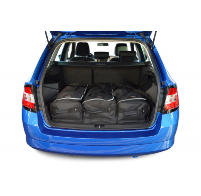 Set maletas especifico SKODA Fabia III (NJ) combi 2014- wagon CAR-BAGS (3x Trolley + 3x Bolsa de mano)