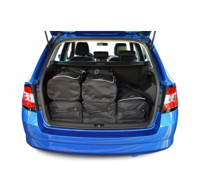 Set maletas especifico SKODA Fabia III (NJ) combi 2014- wagon CAR-BAGS (3x Trolley + 3x Bolsa de mano)
