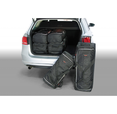 Set maletas especifico VOLKSWAGEN Passat (B7) Variant 2010-2014 wagon CAR-BAGS (3x Trolley + 3x Bolsa de mano)