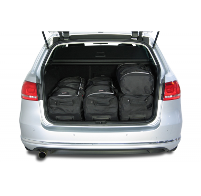 Set maletas especifico VOLKSWAGEN Passat (B7) Variant 2010-2014 wagon CAR-BAGS (3x Trolley + 3x Bolsa de mano)