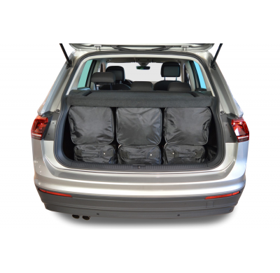 Set maletas especifico VOLKSWAGEN Tiguan II low boot floor 2015- suv CAR-BAGS (3x Trolley + 3x Bolsa de mano)