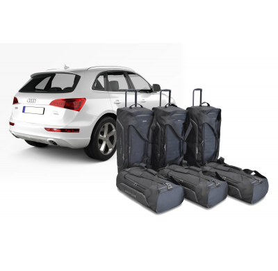 Set maletas especifico Carbags Pro.Line AUDI Q5 (8R) Año: 2008-2017 suv Incl. E-Tron híbrido-  Incluye: Trolley bag: 3pcs -70ltr