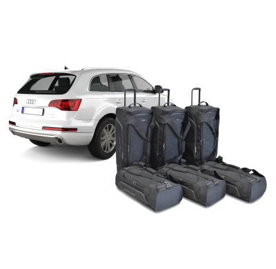 Set maletas especifico Carbags Pro.Line AUDI Q7 (4L) Año: 2006-2015 suv -  Incluye: Trolley bag: 3pcs -80ltr Bolsa viaje: 3pcs -