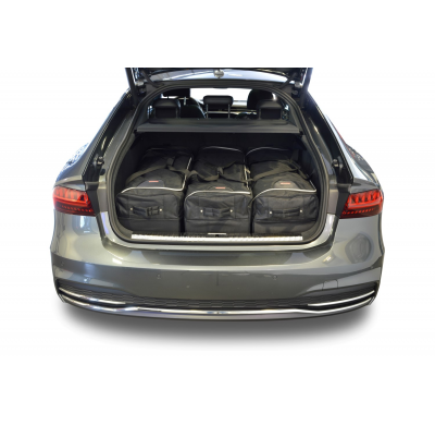 Set maletas especifico Carbags  AUDI A7 Sportback (4K) Año: 2017-> 5 Puertas -  Incluye: Trolley bag: 3pcs -91ltr Bolsa viaje: 3