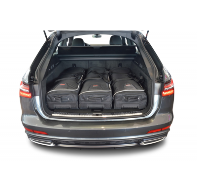 Set maletas especifico Carbags  AUDI A6 Avant (C8) Año: 2018-> wagon -  Incluye: Trolley bag: 3pcs -71ltr Bolsa viaje: 3pcs -52l