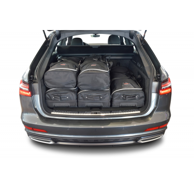 Set maletas especifico Carbags  AUDI A6 Avant (C8) Año: 2018-> wagon -  Incluye: Trolley bag: 3pcs -71ltr Bolsa viaje: 3pcs -52l