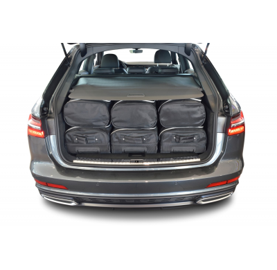 Set maletas especifico Carbags  AUDI A6 Avant (C8) Año: 2018-> wagon -  Incluye: Trolley bag: 3pcs -71ltr Bolsa viaje: 3pcs -52l