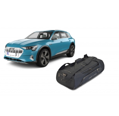 Set maletas especifico Carbags Pro.Line AUDI e-tron (GE) Año: 2018-> 4 Puertas A x A x L = 35 x [11-21] x 60 cm-  Incluye: Troll