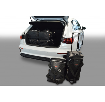 Set maletas especifico Carbags  AUDI A3 Sportback (8Y) Año: 2020-> 5 Puertas Sólo para TSFI e-  Incluye: Trolley bag: 3pcs -46lt
