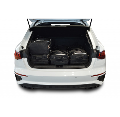 Set maletas especifico Carbags  AUDI A3 Sportback (8Y) Año: 2020-> 5 Puertas Sólo para TSFI e-  Incluye: Trolley bag: 3pcs -46lt
