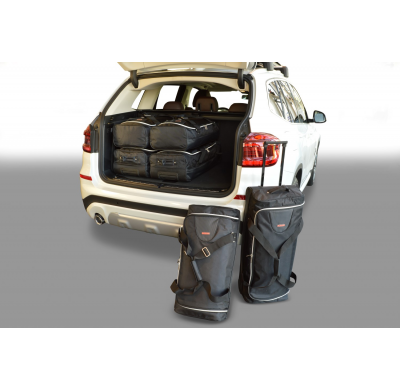 Set maletas especifico Carbags  BMW X3 (G01) Año: 2017-> suv No para Híbrido Enchufable-  Incluye: Trolley bag: 3pcs -64ltr Bols
