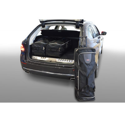 Set maletas especifico Carbags  BMW 5 Series Touring (G31) Año: 2018-> wagon Sólo para 530e Plug-in Hybrid-  Incluye: Trolley ba