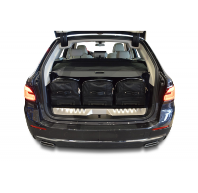 Set maletas especifico Carbags  BMW 5 Series Touring (G31) Año: 2018-> wagon Sólo para 530e Plug-in Hybrid-  Incluye: Trolley ba