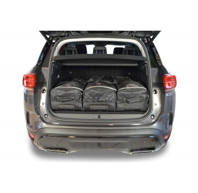 Set maletas especifico Carbags  CITROËN C5 Aircross Año: 2019-> suv -  Incluye: Trolley bag: 3pcs -77ltr Bolsa viaje: 3pcs -43lt