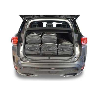 Set maletas especifico Carbags  CITROËN C5 Aircross Año: 2019-> suv -  Incluye: Trolley bag: 3pcs -77ltr Bolsa viaje: 3pcs -43lt