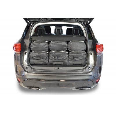 Set maletas especifico Carbags  CITROËN C5 Aircross Año: 2019-> suv -  Incluye: Trolley bag: 3pcs -77ltr Bolsa viaje: 3pcs -43lt