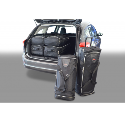 Set maletas especifico Carbags  FORD Focus IV Año: 2018-> wagon -  Incluye: Trolley bag: 3pcs -80ltr Bolsa viaje: 3pcs -49ltr Bo