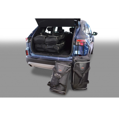 Set maletas especifico Carbags  FORD Kuga III Año: 2019-> suv Sólo para PHEV-  Incluye: Trolley bag: 3pcs -57ltr Bolsa viaje: 3p