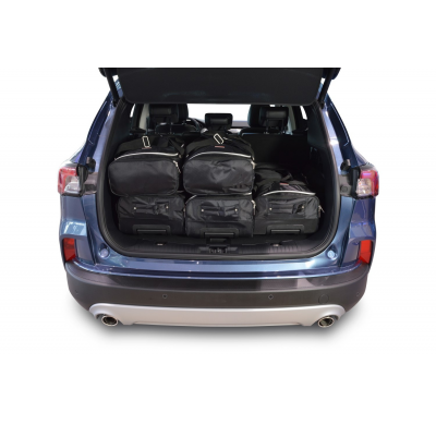 Set maletas especifico Carbags  FORD Kuga III Año: 2019-> suv Sólo para PHEV-  Incluye: Trolley bag: 3pcs -57ltr Bolsa viaje: 3p