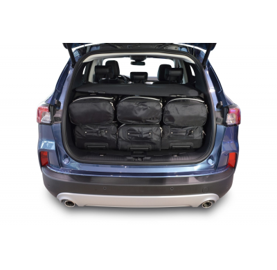 Set maletas especifico Carbags  FORD Kuga III Año: 2019-> suv Sólo para PHEV-  Incluye: Trolley bag: 3pcs -57ltr Bolsa viaje: 3p