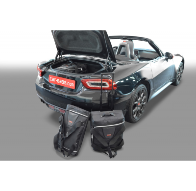Set maletas especifico Carbags  FIAT 124 Spider Año: 2016-> cabriolet -  Incluye: Trolley bag: 2pcs -45ltr Bolsa viaje: 1pcs -19