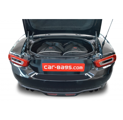 Set maletas especifico Carbags  FIAT 124 Spider Año: 2016-> cabriolet -  Incluye: Trolley bag: 2pcs -45ltr Bolsa viaje: 1pcs -19