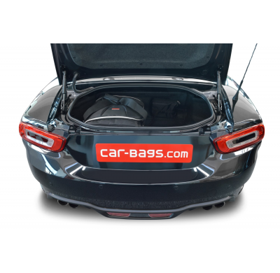Set maletas especifico Carbags  FIAT 124 Spider Año: 2016-> cabriolet -  Incluye: Trolley bag: 2pcs -45ltr Bolsa viaje: 1pcs -19