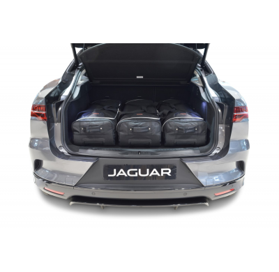 Set maletas especifico Carbags  JAGUAR I-Pace Año: 2018-> suv -  Incluye: Trolley bag: 3pcs -64ltr Bolsa viaje: 3pcs -43ltr Bols
