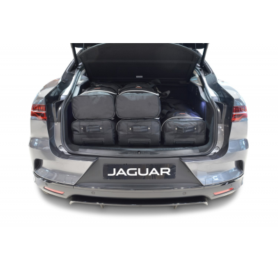 Set maletas especifico Carbags  JAGUAR I-Pace Año: 2018-> suv -  Incluye: Trolley bag: 3pcs -64ltr Bolsa viaje: 3pcs -43ltr Bols