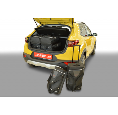 Set maletas especifico Carbags  KIA Stonic (YB) Año: 2017-> suv Piso del maletero ajustable en la posición más alta-  Incluye: T