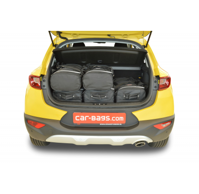 Set maletas especifico Carbags  KIA Stonic (YB) Año: 2017-> suv Piso del maletero ajustable en la posición más alta-  Incluye: T
