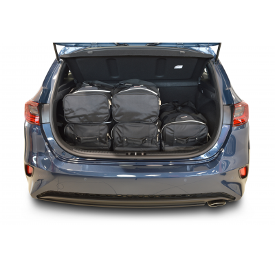 Set maletas especifico Carbags  KIA Ceed (CD) Año: 2018-> 5 Puertas Piso del maletero ajustable en la posición más baja-  Incluy