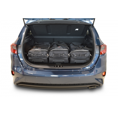 Set maletas especifico Carbags  KIA Ceed (CD) Año: 2018-> 5 Puertas Piso del maletero ajustable en la posición más alta-  Incluy