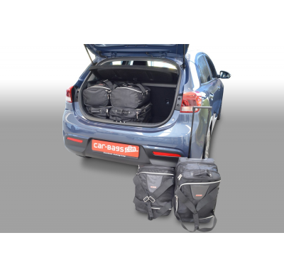 Set maletas especifico Carbags  KIA Rio (YB) Año: 2017-> 5 Puertas Sólo para el suelo del maletero ajustable; Bolsas Trolley con