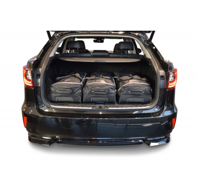 Set maletas especifico Carbags  LEXUS RX IV (AGL20) Año: 2015-> suv -  Incluye: Trolley bag: 3pcs -70ltr Bolsa viaje: 3pcs -43lt