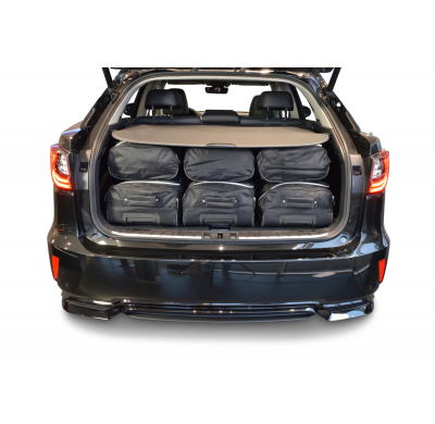 Set maletas especifico Carbags  LEXUS RX IV (AGL20) Año: 2015-> suv -  Incluye: Trolley bag: 3pcs -70ltr Bolsa viaje: 3pcs -43lt