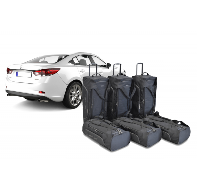 Set maletas especifico Carbags Pro.Line MAZDA Mazda6 (GJ) Año: 2012-> 4 Puertas -  Incluye: Trolley bag: 3pcs -79ltr Bolsa viaje
