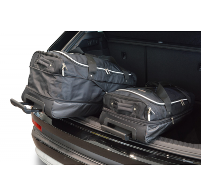 Set de bolsas de viaje Audi Q4 Sportback e-tron (FZ) 2021-actualidad Bolsas trolley con cremallera de expansión