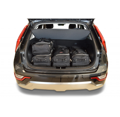 Set de bolsas de viaje Kia Niro II (SG2) 2022-actualidad Sólo para vehículos eléctricos e híbridos enchufables<br />No para híbr