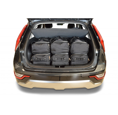 Set de bolsas de viaje Kia Niro II (SG2) 2022-actualidad Sólo para vehículos eléctricos e híbridos enchufables<br />No para híbr